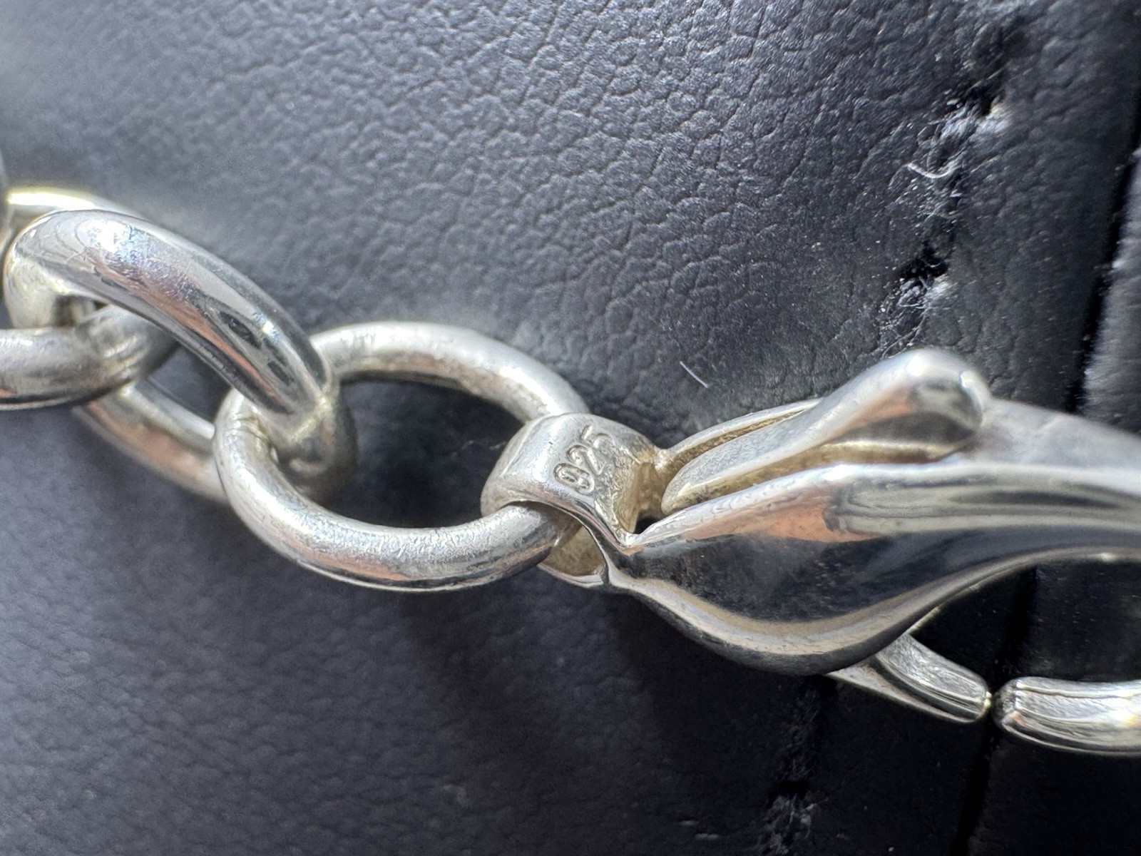 Tiffany & Co. Heart Tag Chain Necklace 19.5 Inch. Was 16 Inch. Added Extra Links