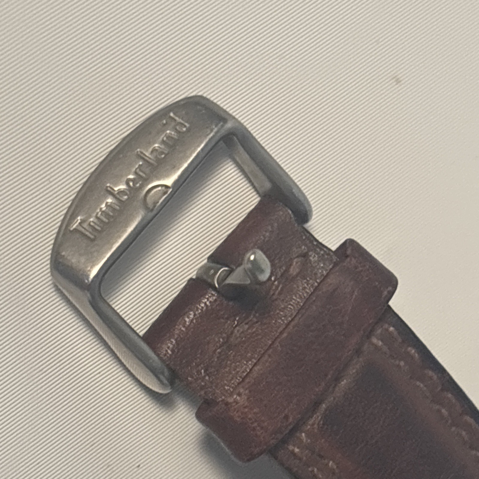Vintage Timberland 11271G Ana-Digi Indiglo Field Watch New Battery Leather Band