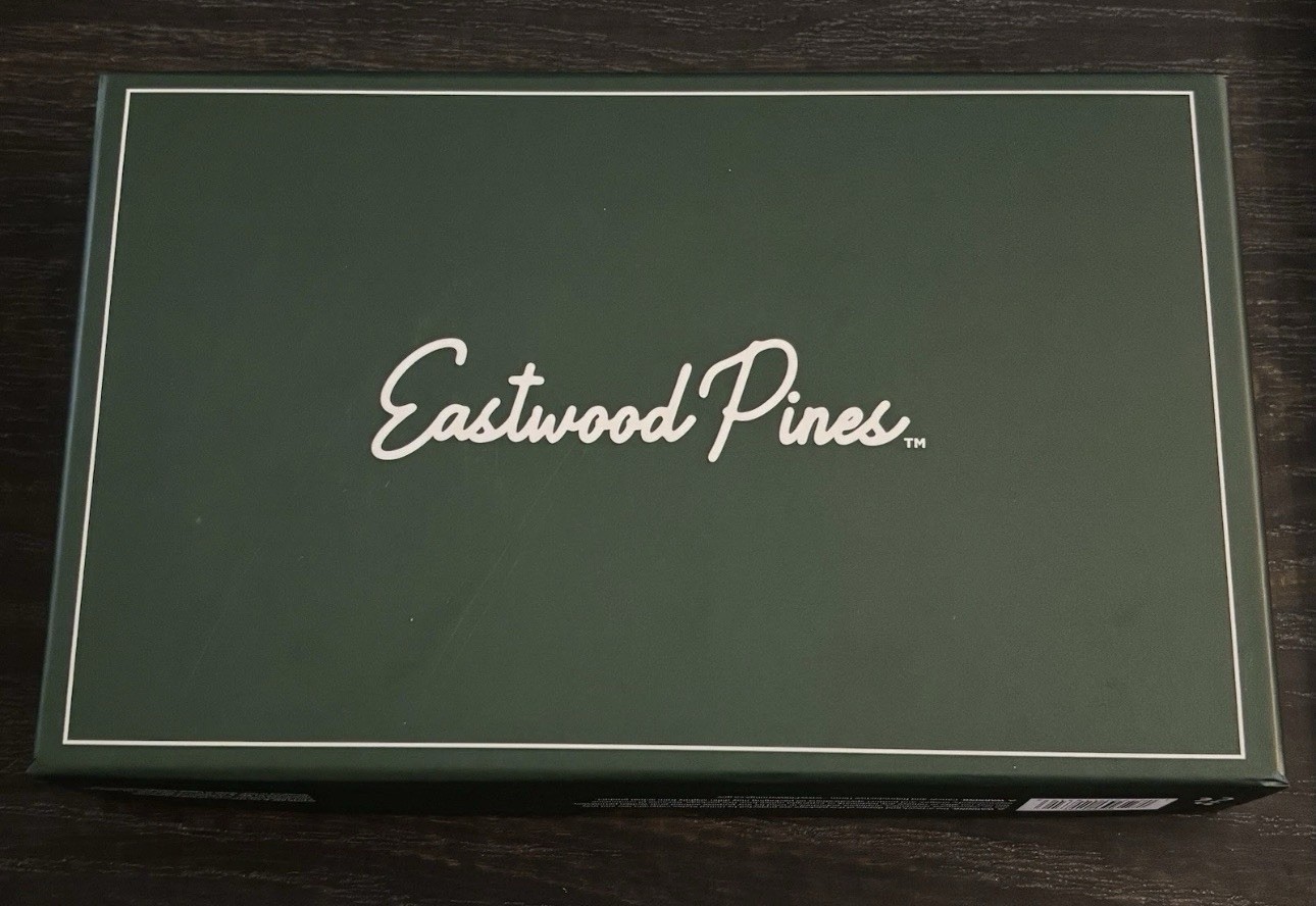 Needlepoint Valet Tray – Eastwood Pines – Golf Tees New