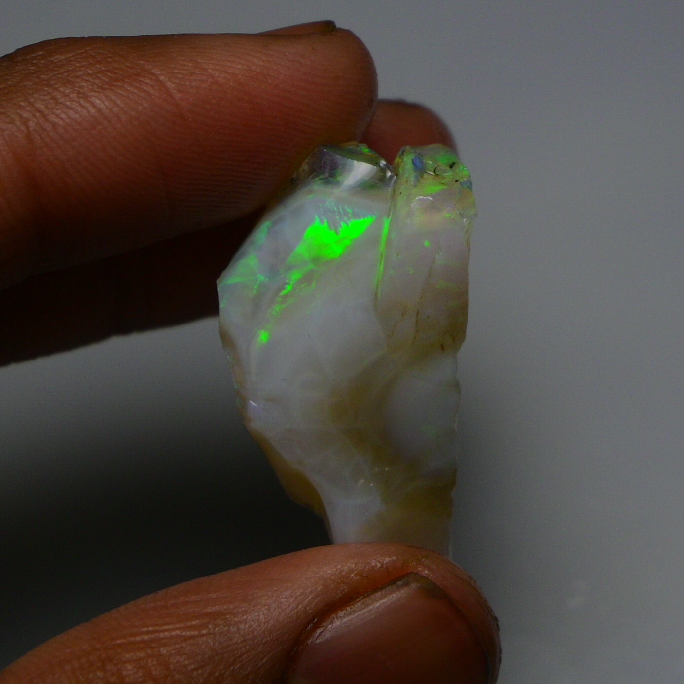 Stunning Ethiopian Opal Rough 28.00 Carats Large Opal Specimen Natural Opal Raw
