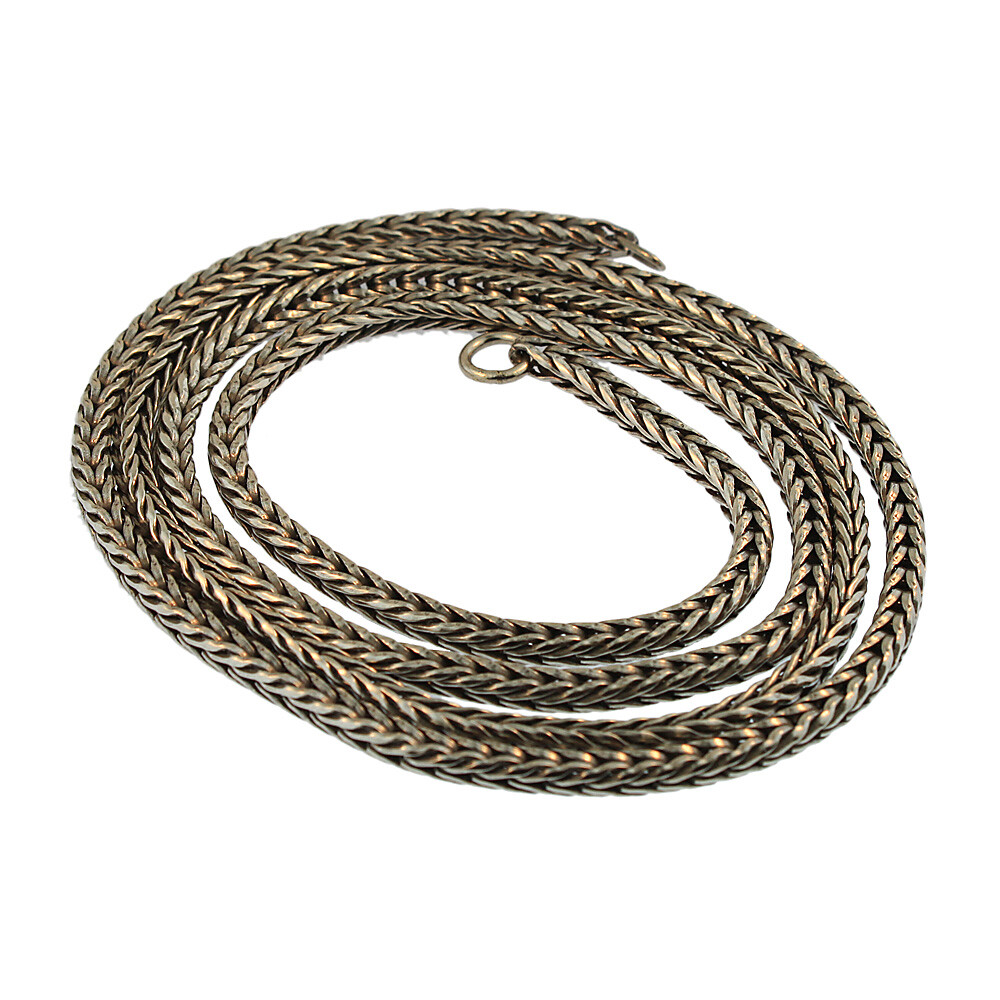Trollbeads Original Foxtail 13245 Necklace Silver 17.7 (16.7 actual) inch :0