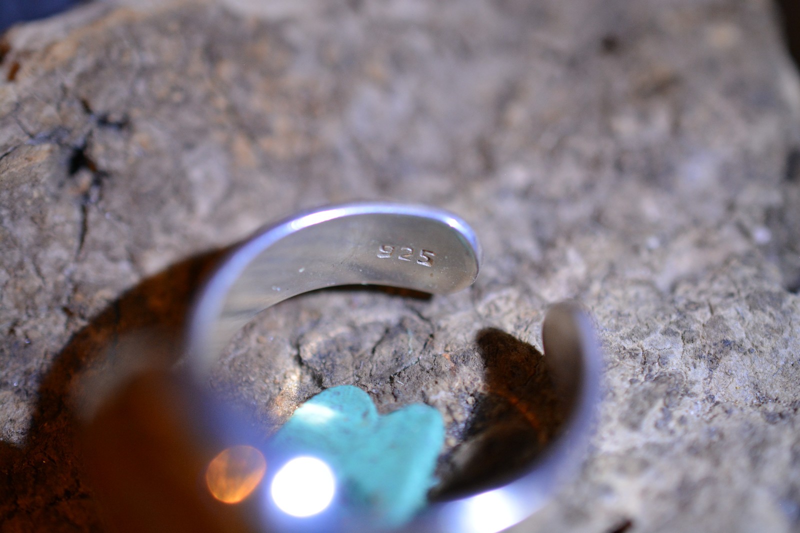 20x20x4 Koroite Sandstone Matrix Opal Ring 925 Silver Australia Gem