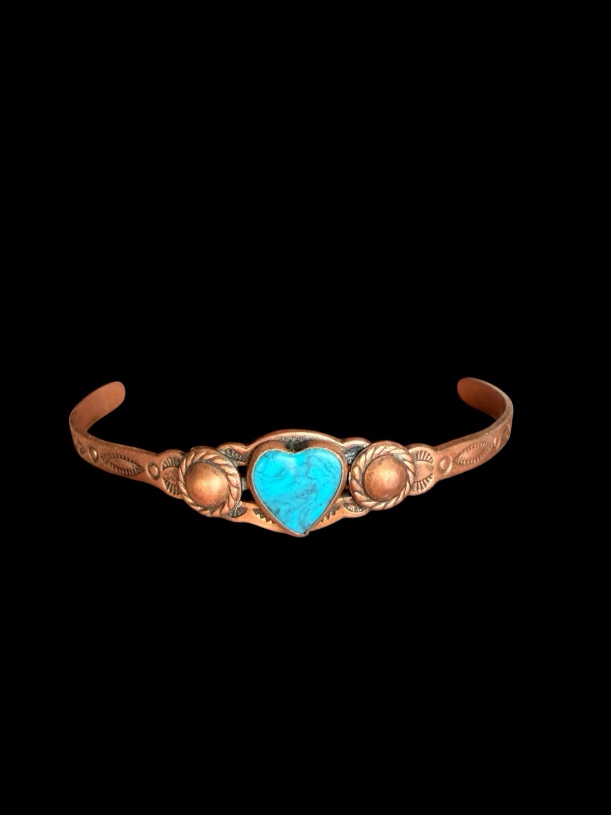 5 Vintage Southwest Copper Cuffs