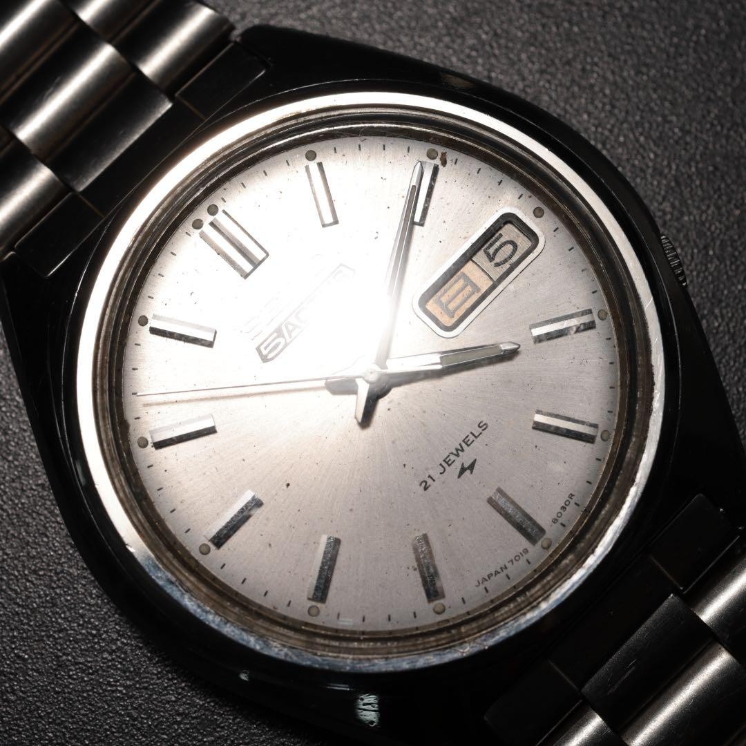 Watch Seiko 5 ACTUS 21 Stone Automatic Silver R1763 O-Chu 1
