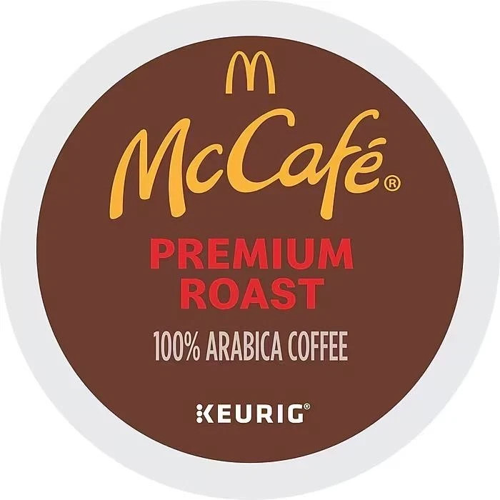McCafe Premium Roast Coffee, Keurig Single Serve K-Cup , Medium Roast,96 count