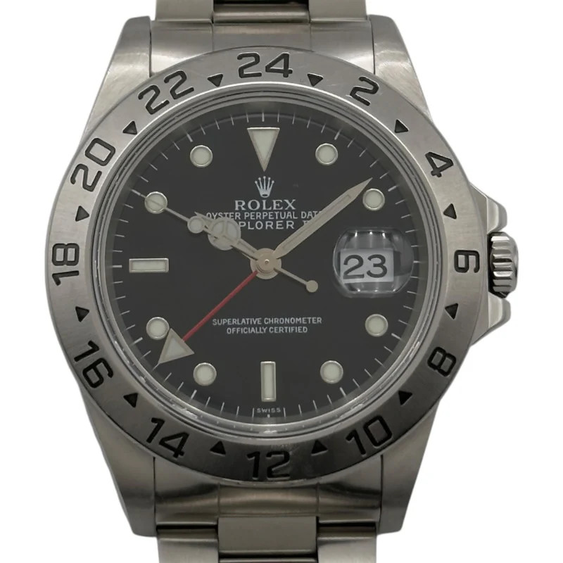 ROLEX 2 16570 42mm Stainless Steel Black Watch OKW1008