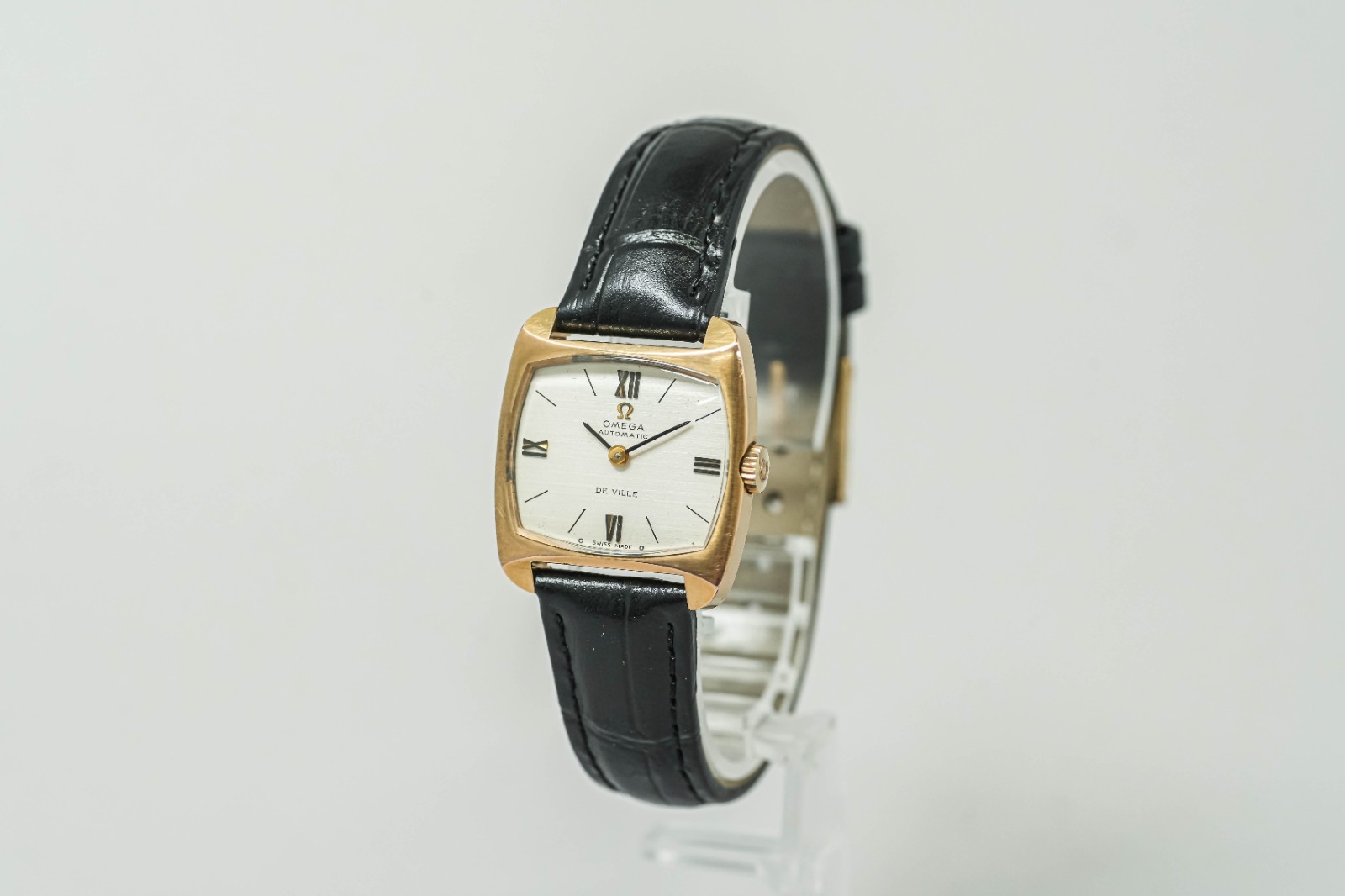 Vintage 1969 *NEAR MINT* OMEGA De Ville Cal.671 Automatic Gold Roman 25mm Ladies