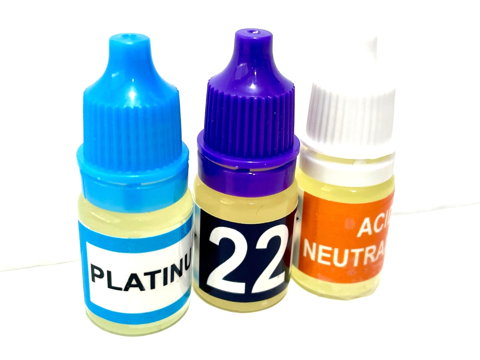 Gold Silver Platinum Testing Kit – Test 10k 14k 18k 22k-24k .999 .925 Sterling