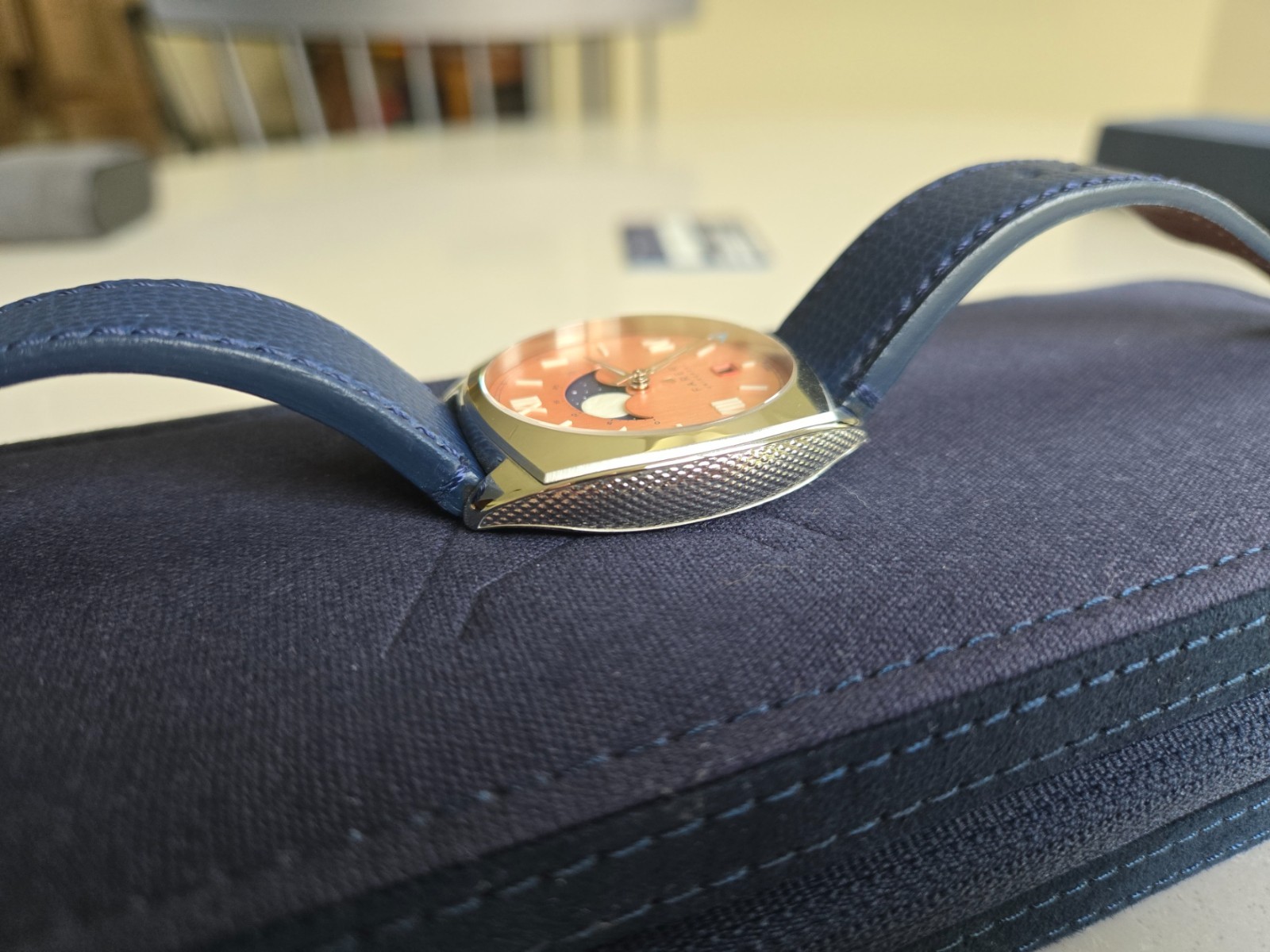 Farer Eddington Moonphase Watch, hand-wound