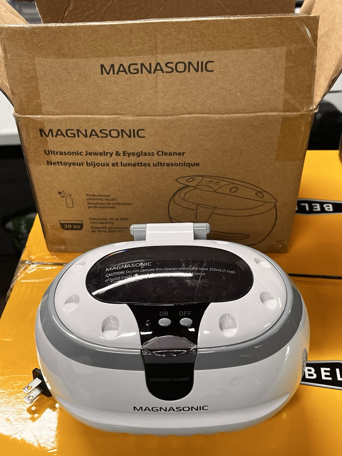Magnasonic CD2800 Ultrasonic Cleaner Jewelry Eyeglasses Cleaning Machine NEW