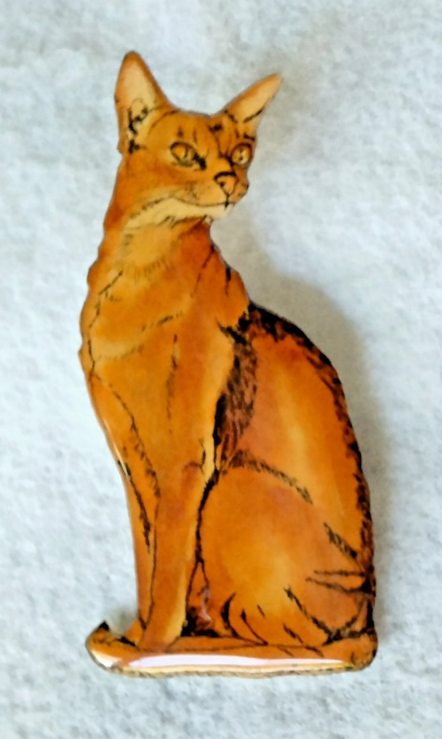 Vintage Studio of B. Moreno “Alec” Whiskers Cat Brooch (173 – 2581)