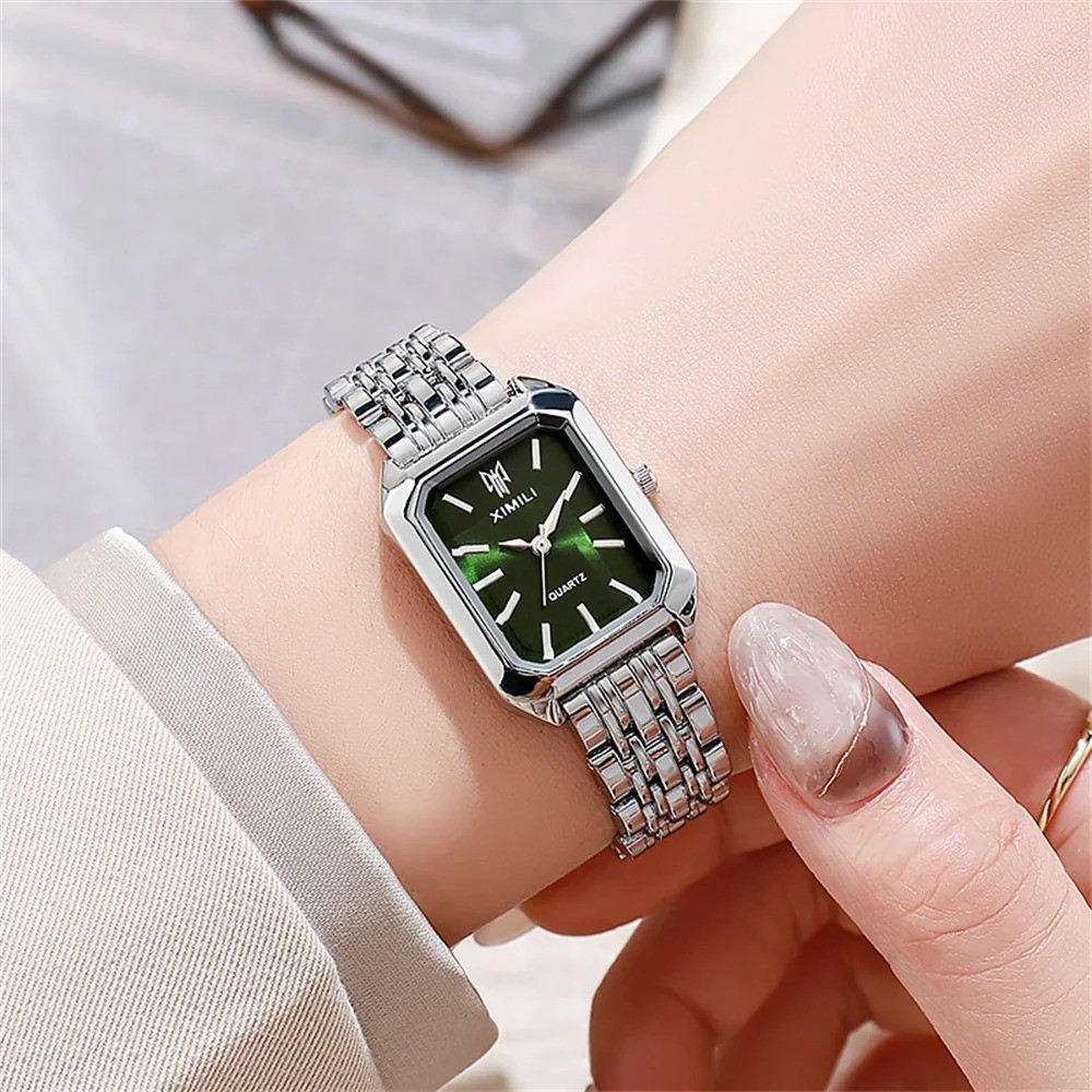 Women’s Classic Casual Square Dial Analog Quartz Wrist Watch Dress Watches Gift