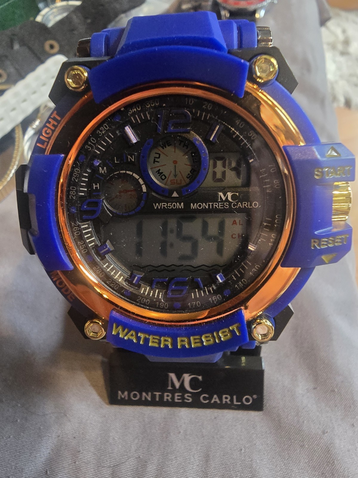 Mens Montres Carlo Watch