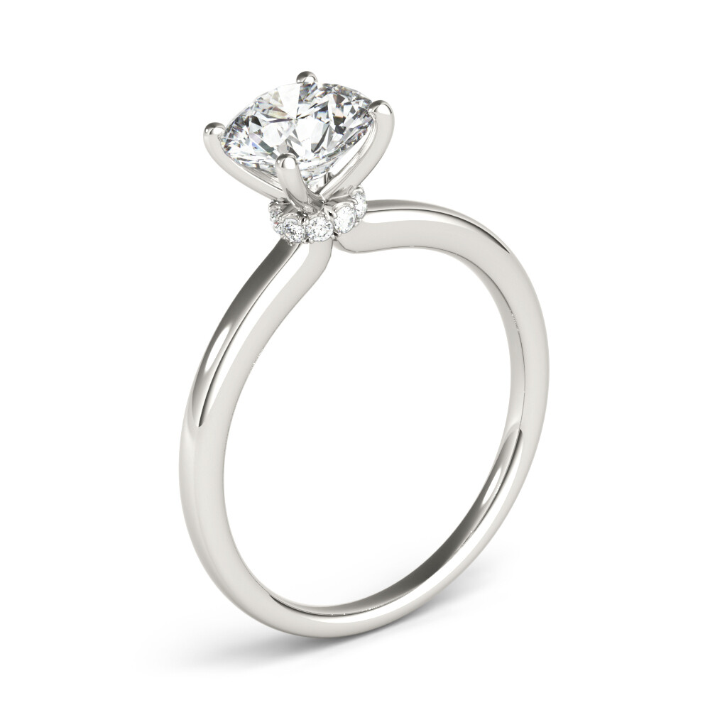 2.00 Carat Forever One Moissanite Solitaire Ring 14k Gold Charles & Colvard