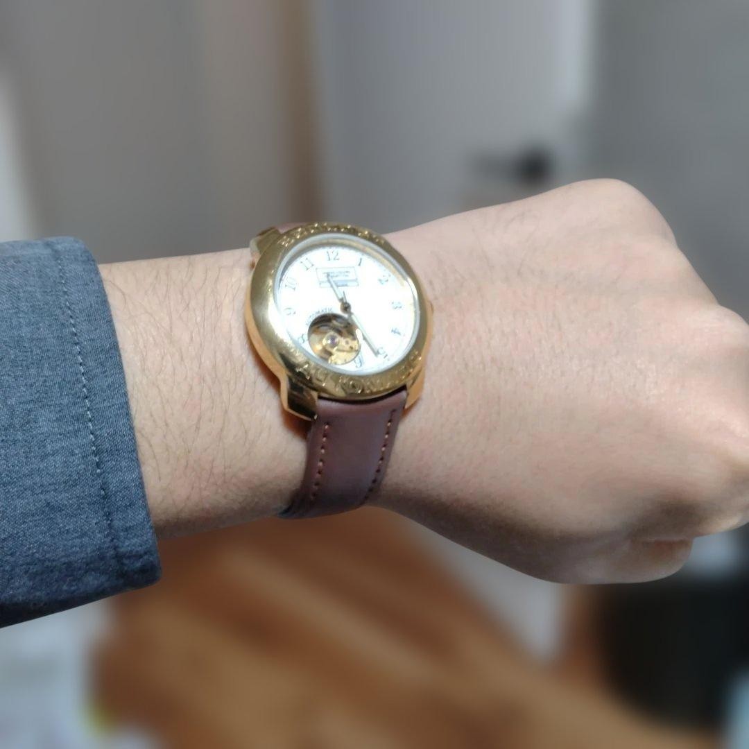 Bulova x Benetton Automatic Men’s Watch See-through Back Used