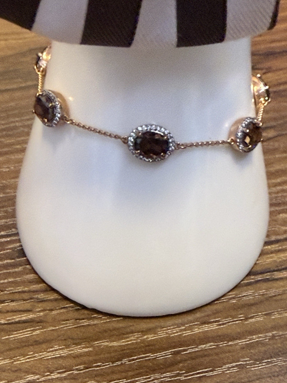 Henri Bendel Luxe Oval Halo Bolo Slider Bracelet