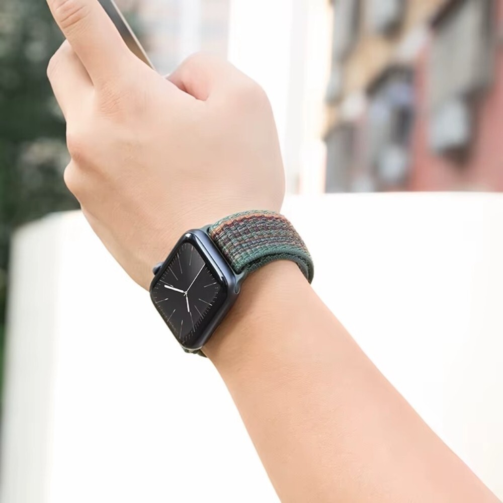 Nylon Apple Watch Band 41mm 45mm 49mm Ultra Iwatch Strap Series 10 9 8 7 6 SE 5