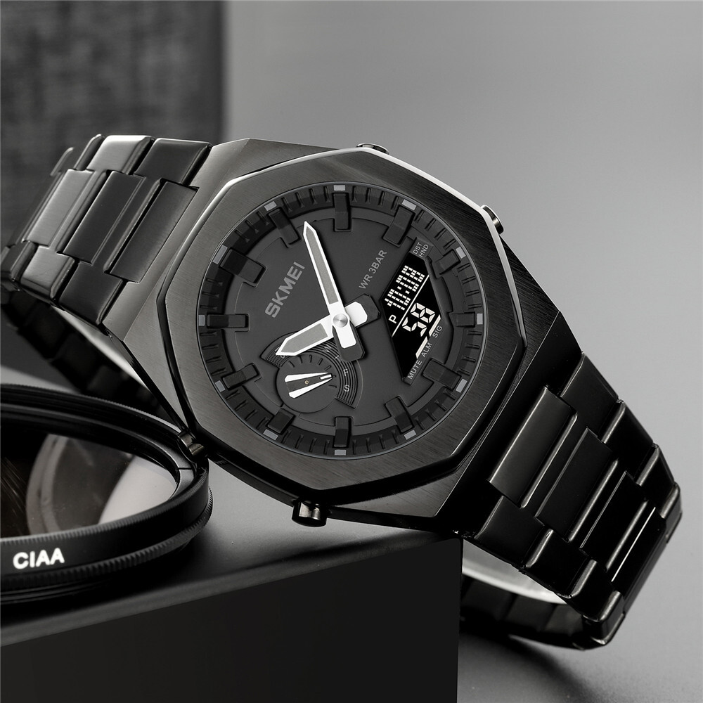 SKMEI Men Watch Luxury Military Wristwatch LED Digital Quartz Sport Watches Male