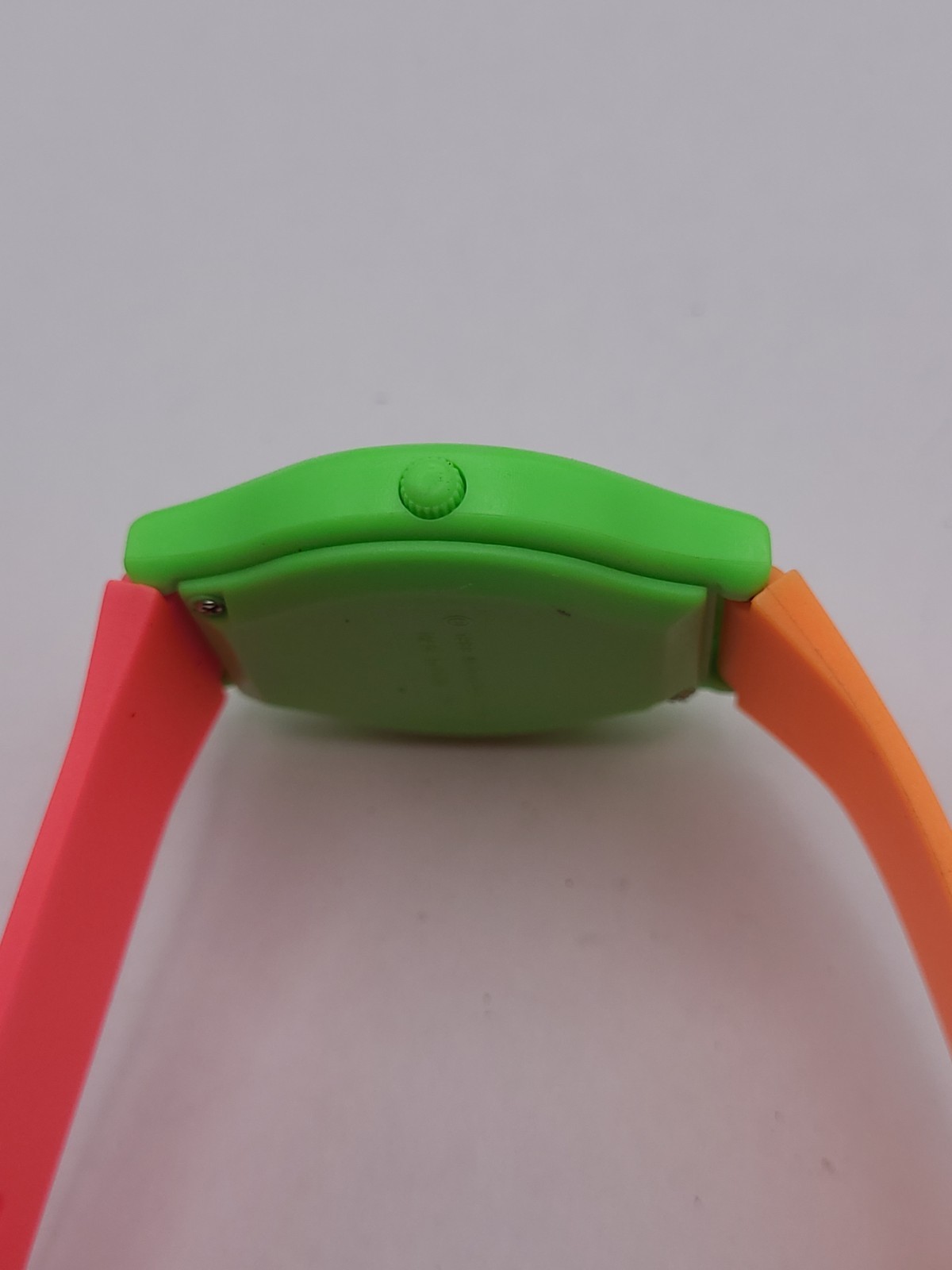 McDonald’s Neon Color DIGITAL HANDS Watch 1989 VINTAGE WORKING NEW BATTERY