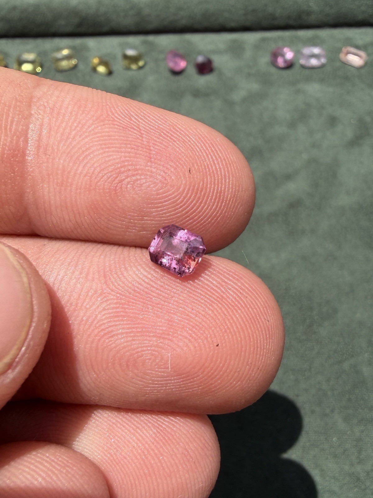 0.96 ct Octagon Ruby | 5.7 × 4.7 × 3.3 mm