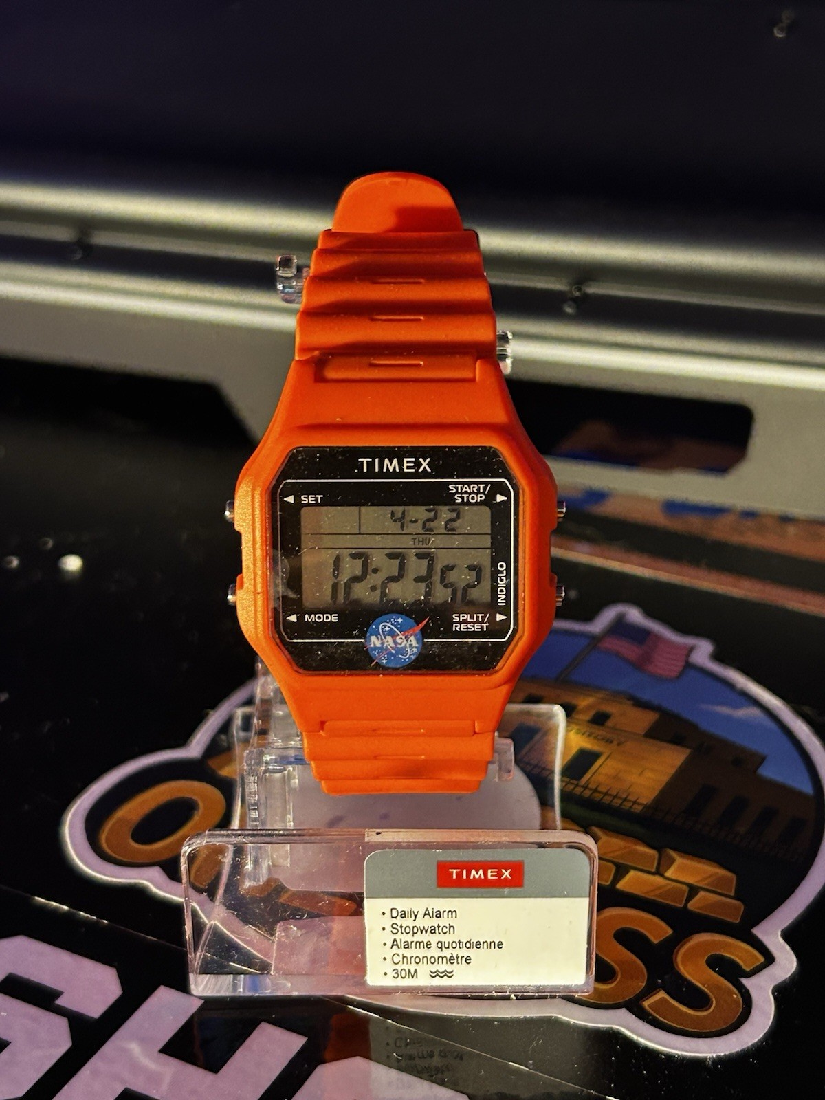 Timex x NASA Artemis ‘Lunar Orange’ 36mm Watch (TW2Y13300) NEW • SHIPS FROM USA