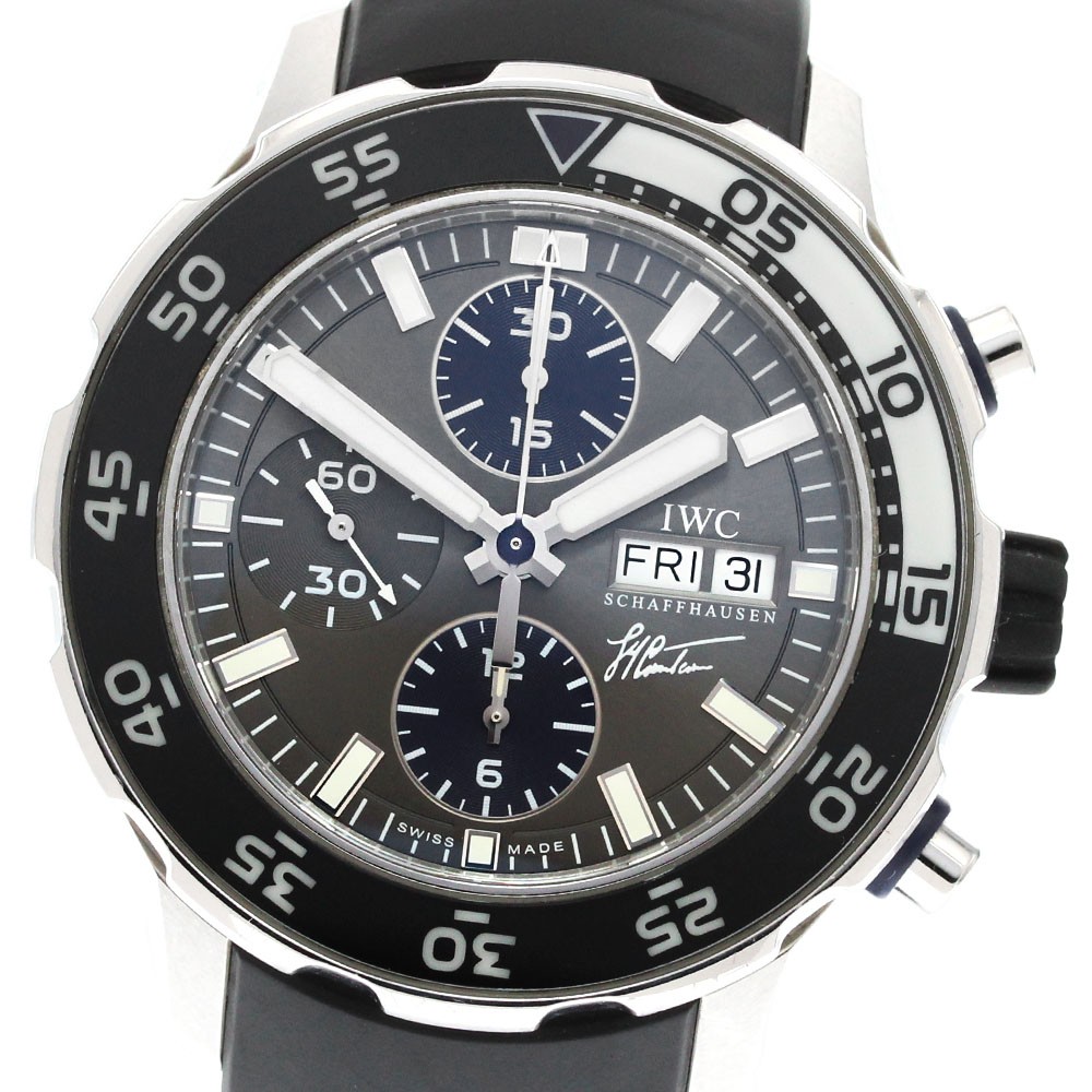IWC SCHAFFHAUSEN Aquatimer IW376706 Jacques-Yves Cousteau AT Men’s Watch_846842