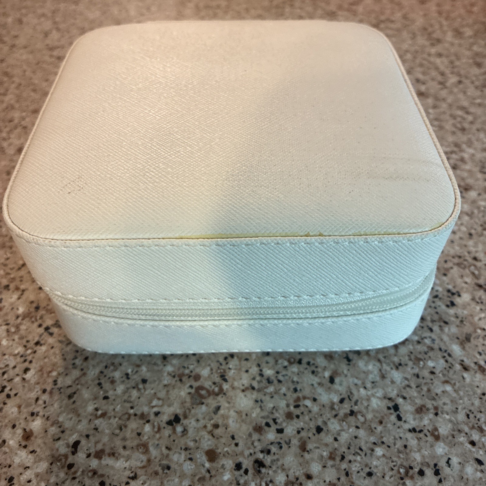Travel Jewelry Organizer Case Small Portable Jewelry Box w/ Zipper