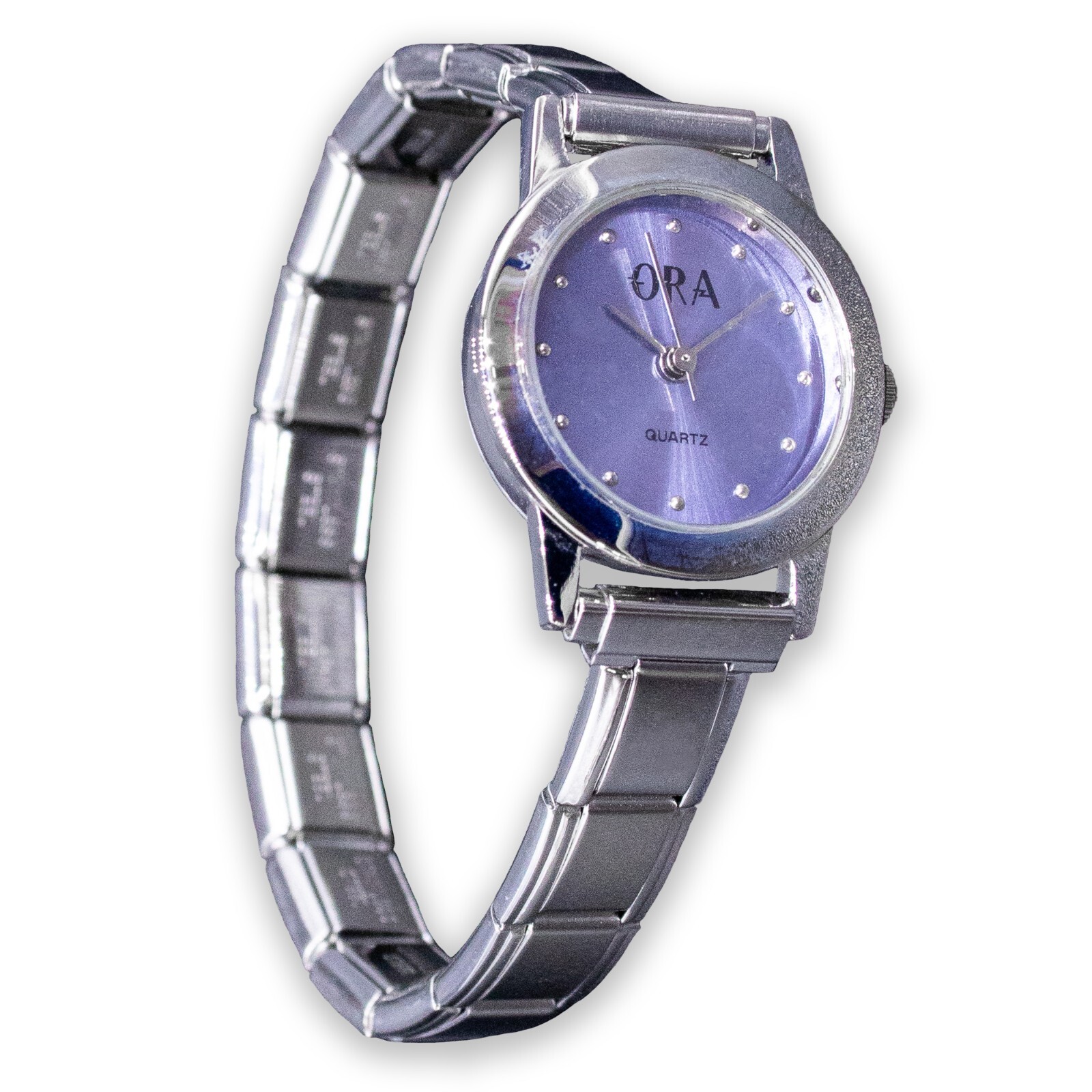 Fablinks Italian Charm Bracelet Watch, 316 Stainless Steel Dlinq Charms Watches