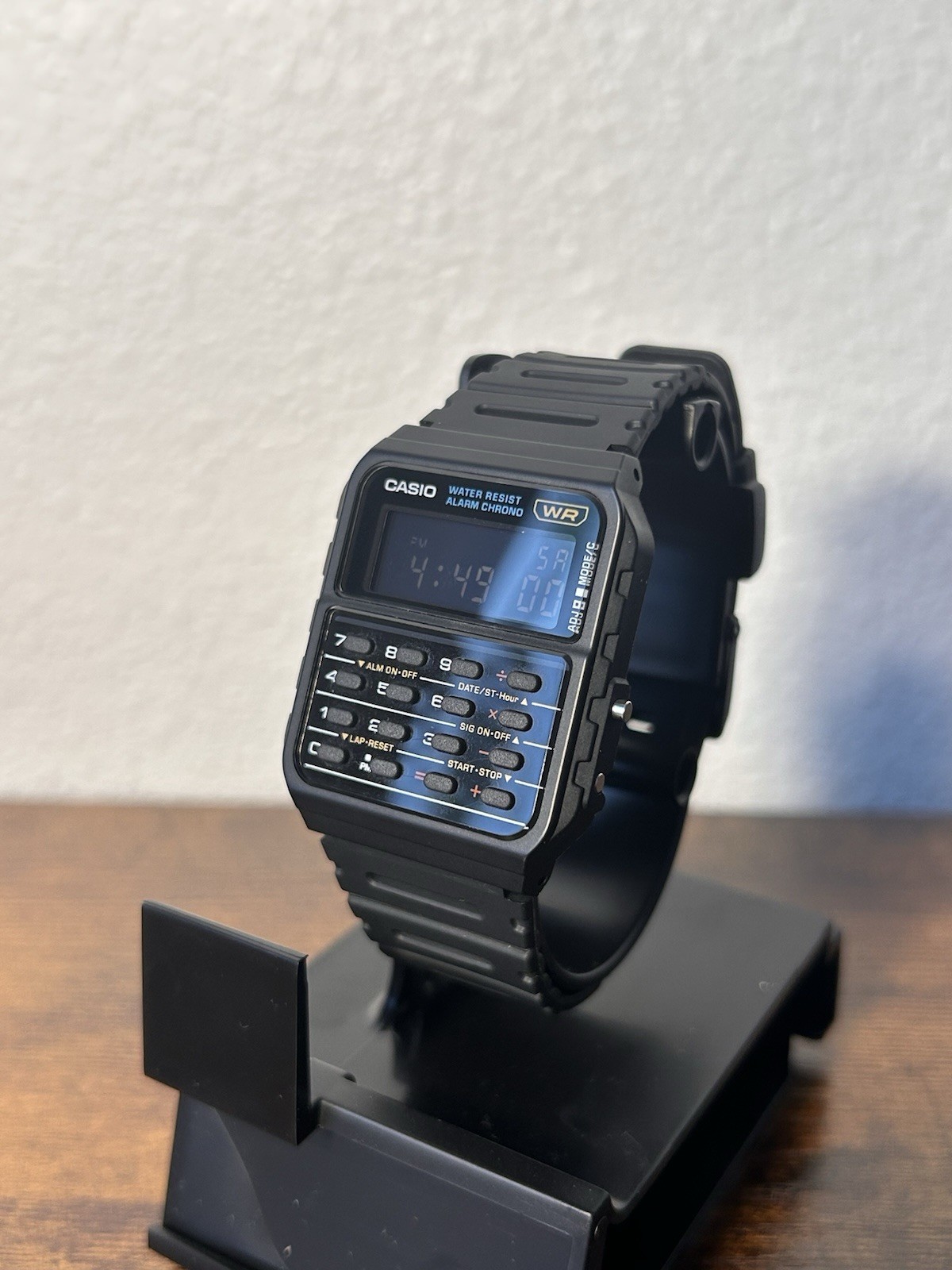 Custom Casio Calculator Watch CA53W | Negative Display Mod
