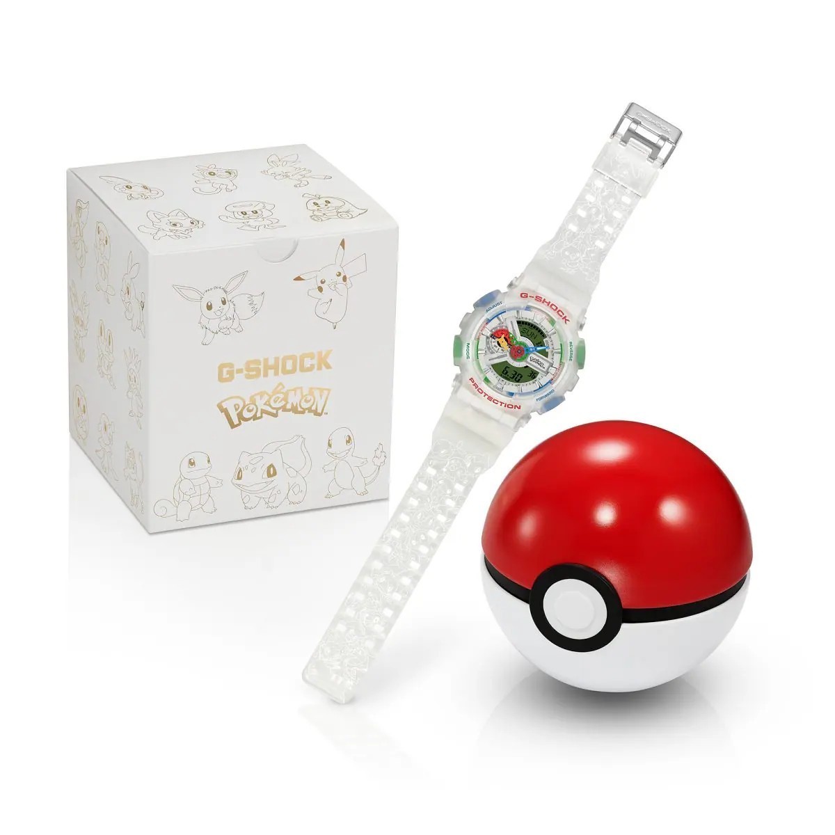 CASIO G-SHOCK Pokemon GA110PKM-7A 30th Anniversary Limited Presale Confirmed!