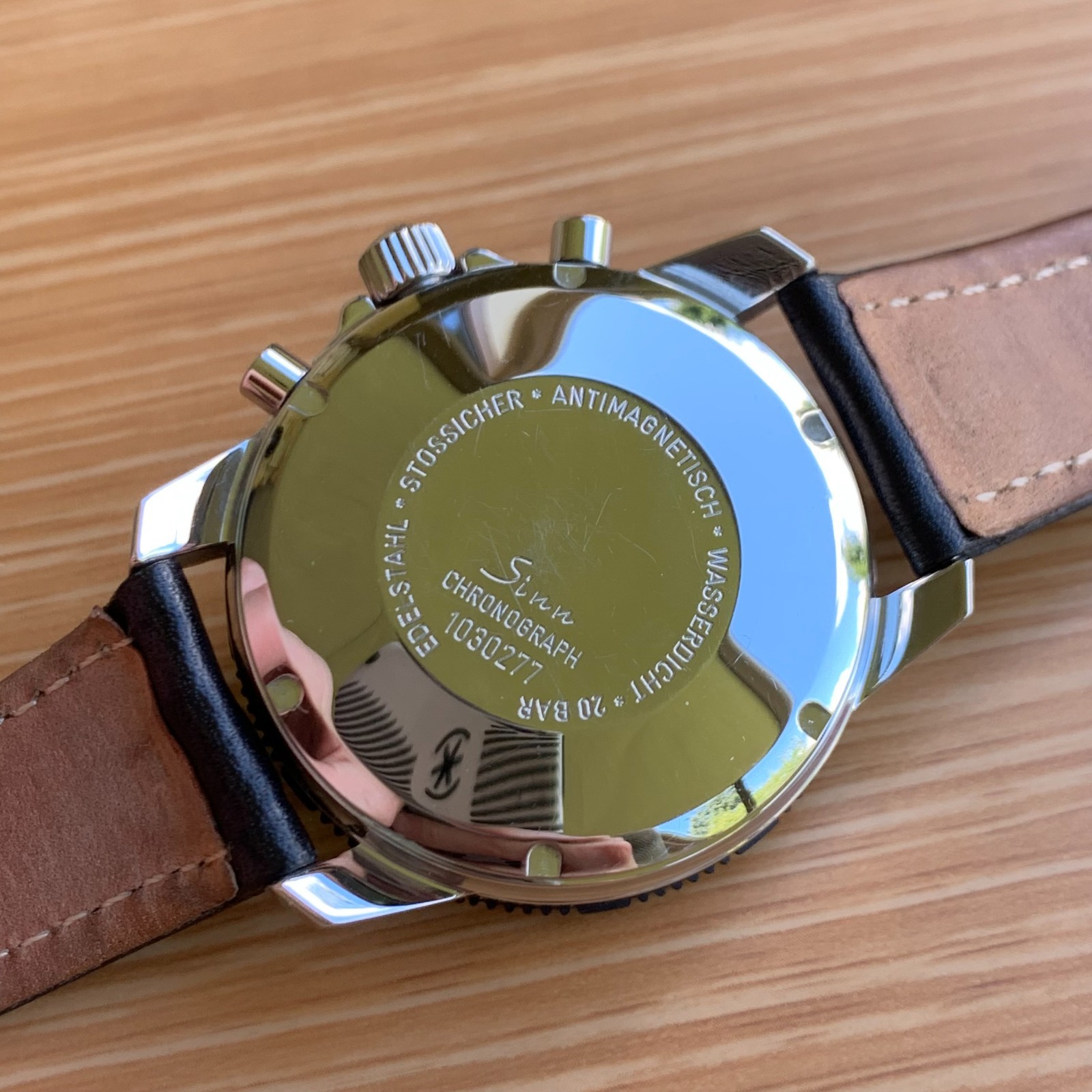 Sinn 103ST “Street Express” Automatic Chronograph Stainless Steel Wristwatch