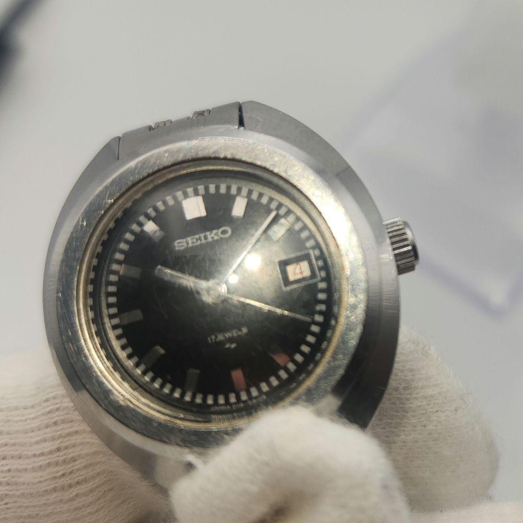 Seiko working ladies’ hand-wound date vintage wristwatch