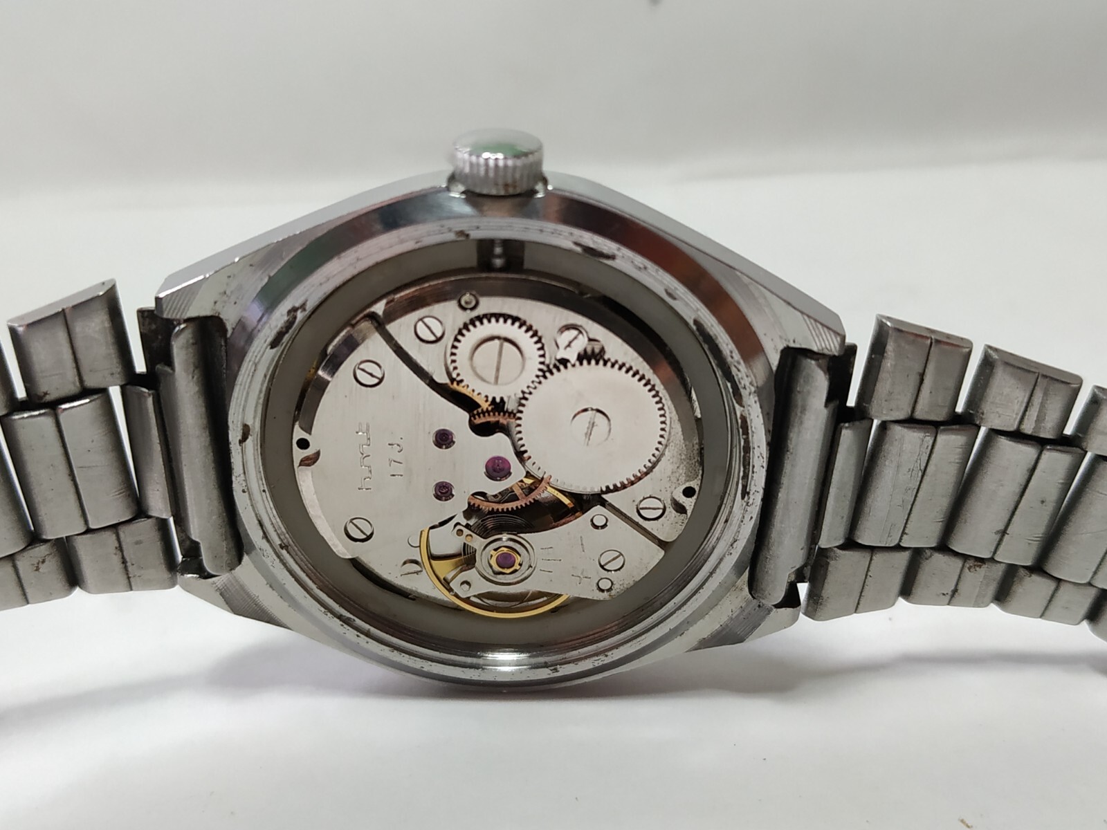 Used HMT Maurya Serviced Winding 17 Jewels Men’s Wrist Watch HMT-15