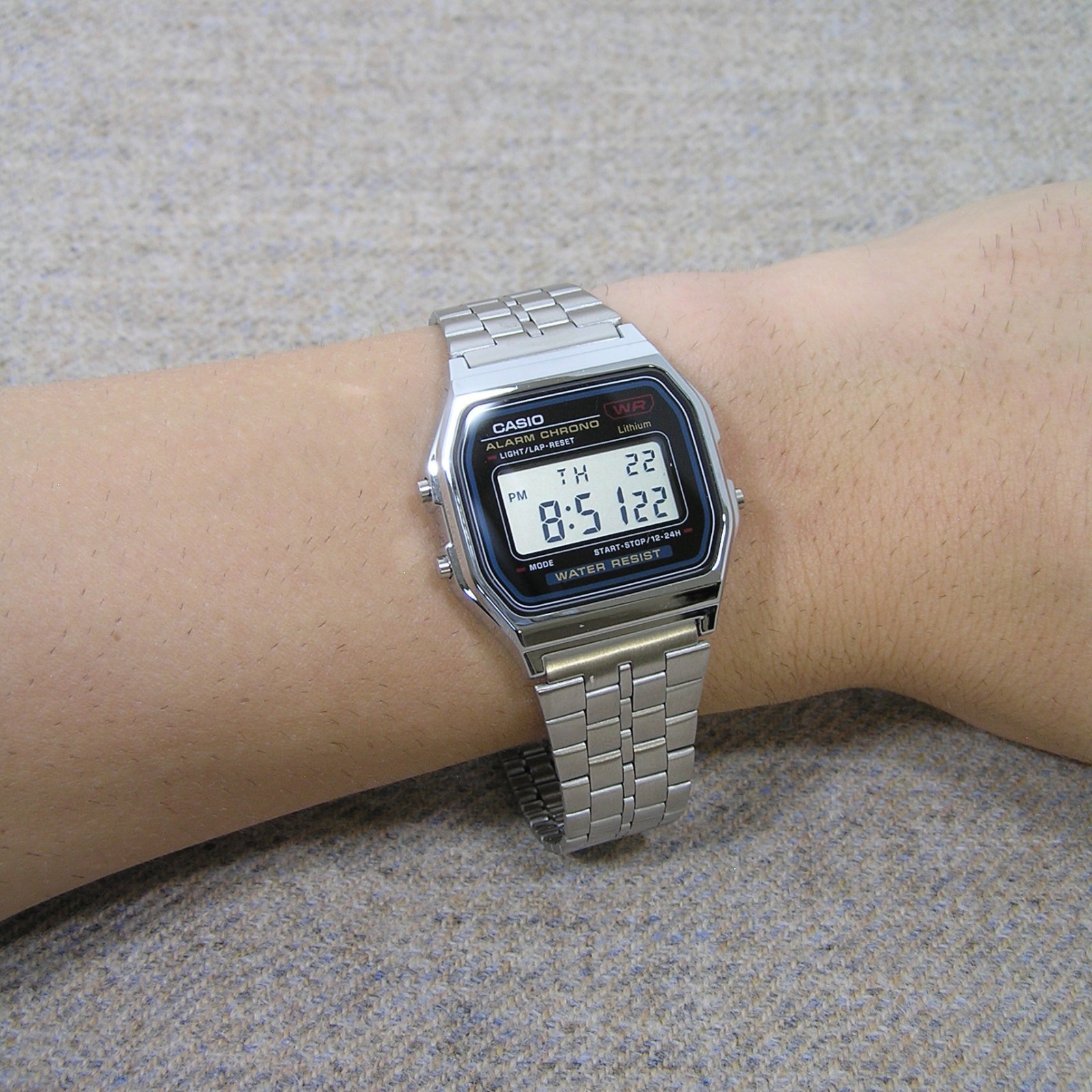 UK STOCK CASIO A159WA-N1JH Japan Made Exclusive Digital Watch Imported Model
