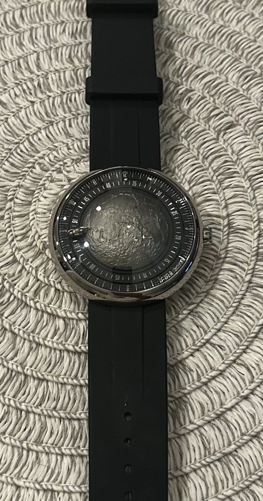 CIGA design Moon Walker Edition U055-TIGR-6B Automatic Titan Watch 46 mm
