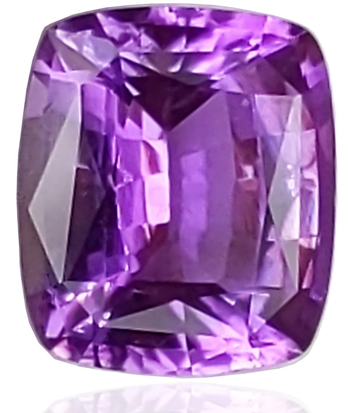 Pink Sapphire Charming 1.19ct 6.6×5.7mm Cushion