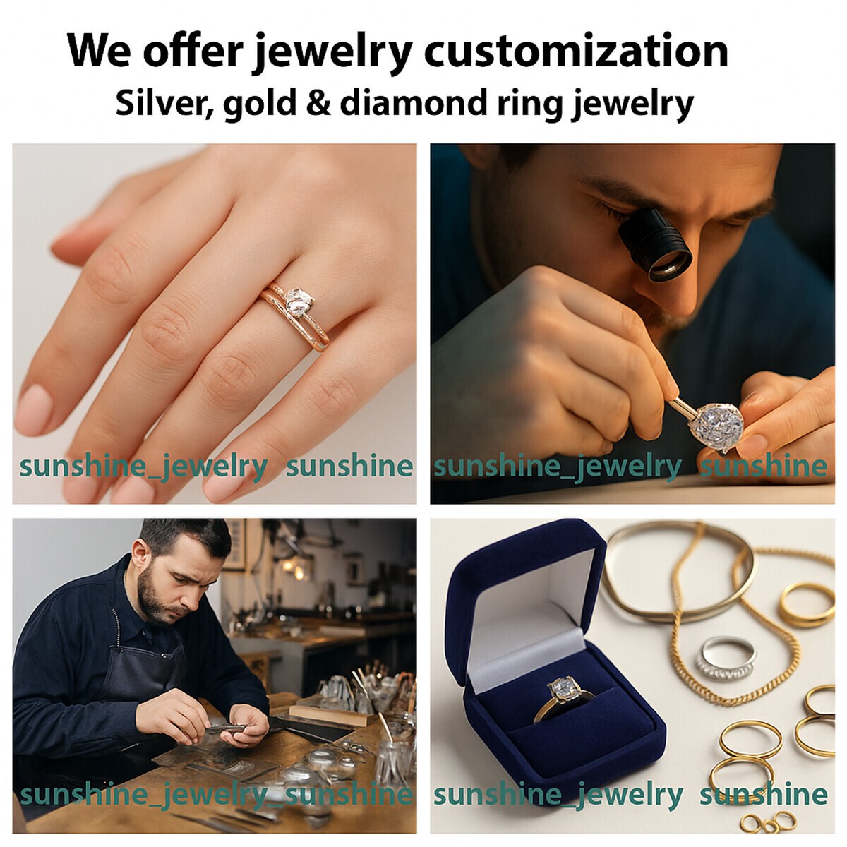 9Ct Champagne Round Moissanite Stud Earrings 14K Gold Vermeil Gift for Her