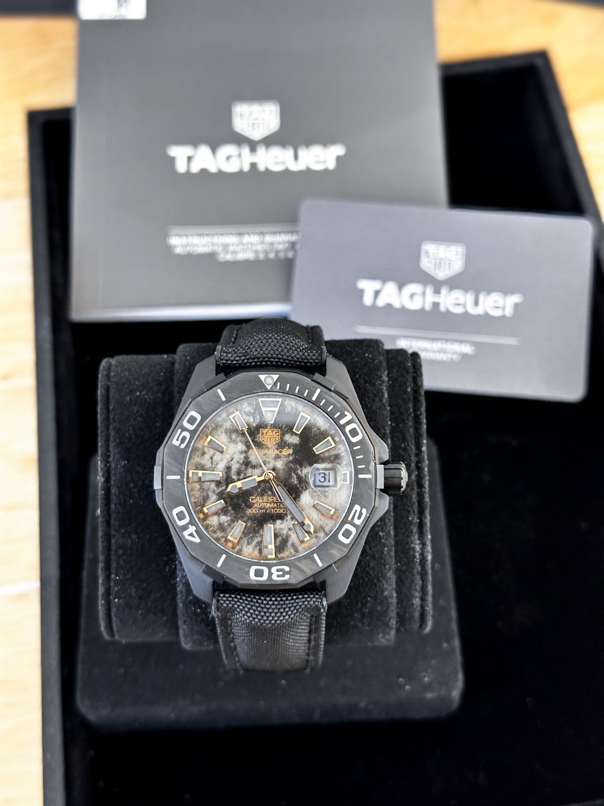 TAG Heuer Aquaracer Carbon Limited Edition | WBD218A.FC6445 | Rose Gold Titanium