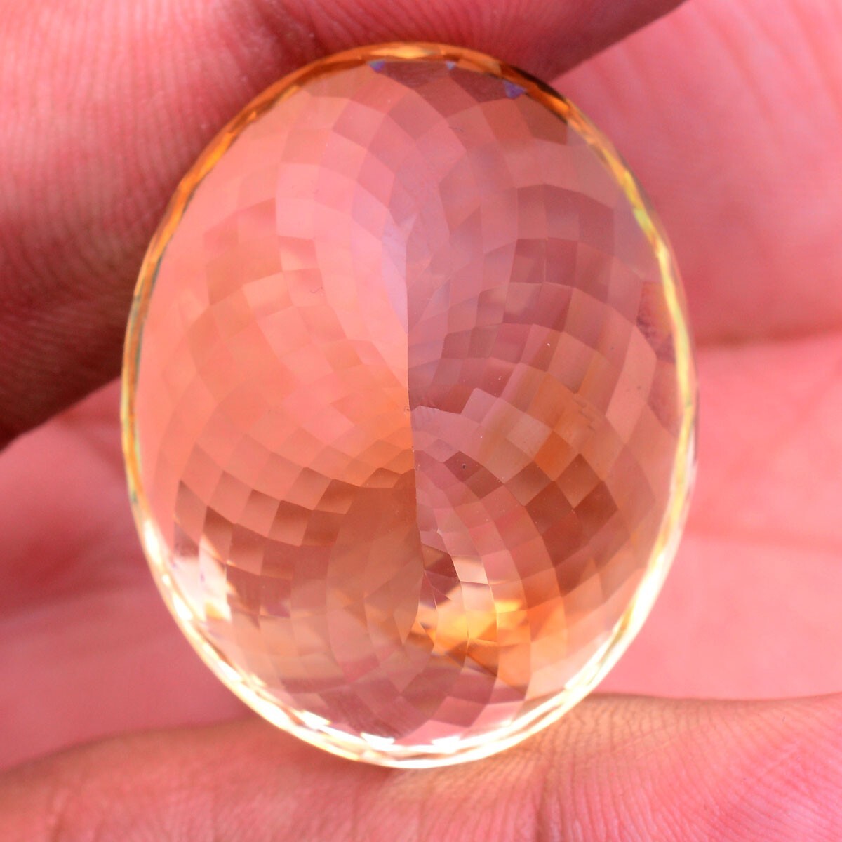 100.00 Cts VVS Natural Citrine AAA Untreated Huge Fiery Certified Loose Gemstone
