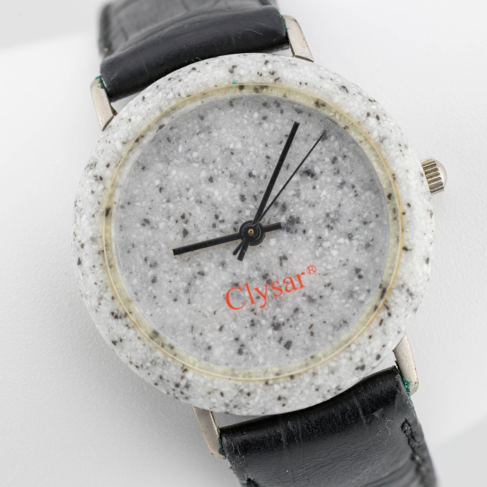 Clysar Ceramic Genuine Leather Quartz Analog Women’s Watch New Battery