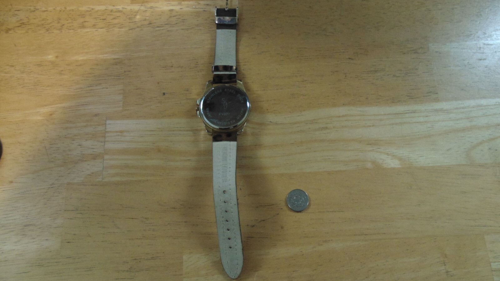 ESQ Womens Watch Rhinestones Water Resistant, Stainless Steel V377 Japan
