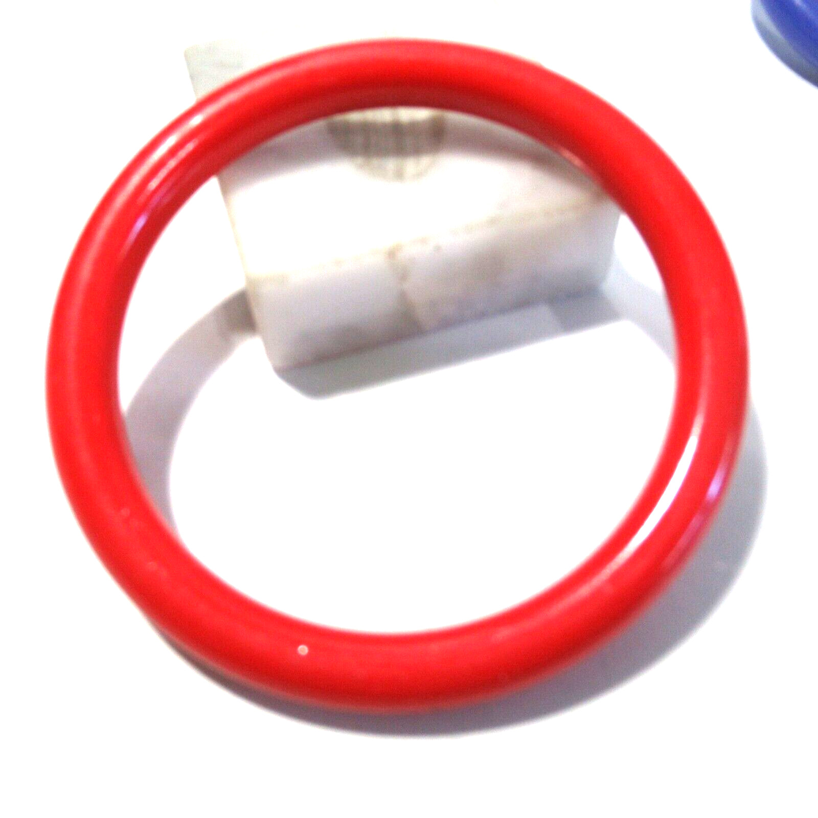 Wide Dark Pink Vintage Bangle Bracelet