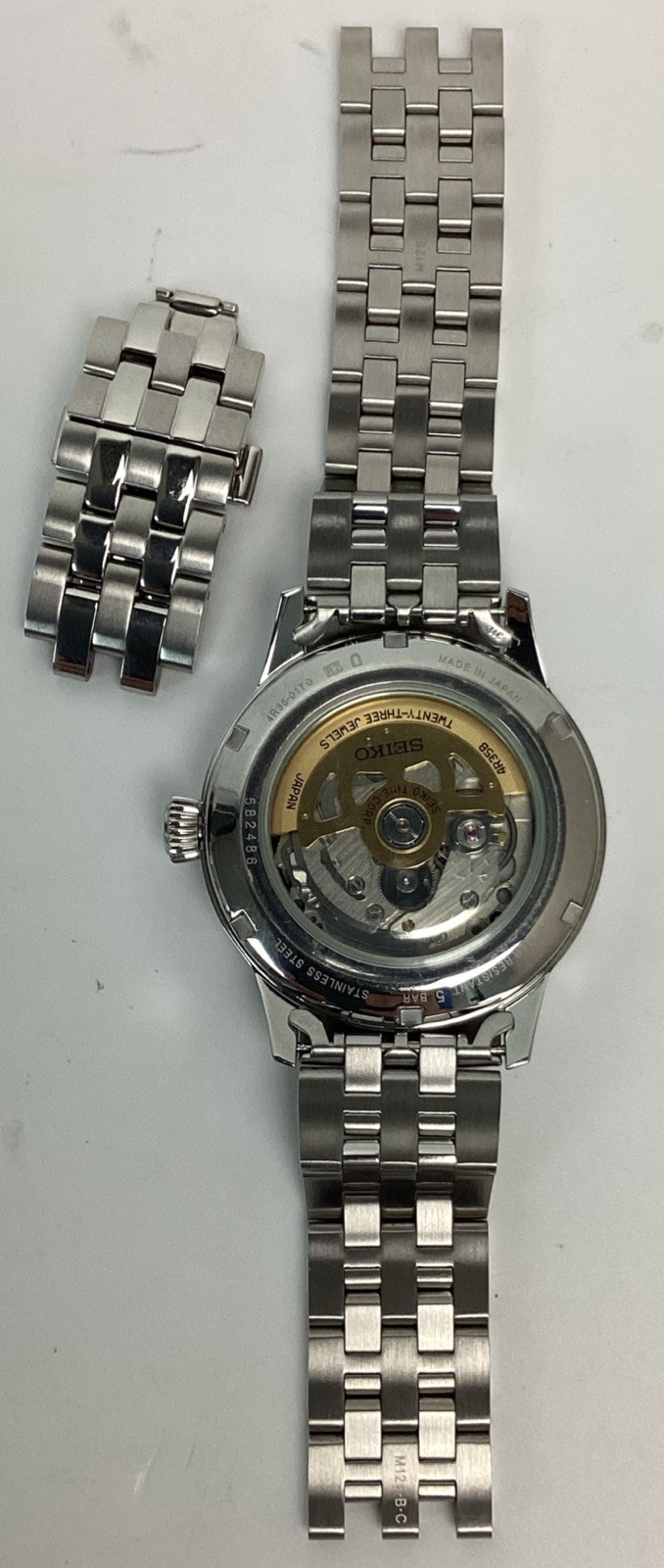SEIKO SRPB77 Men’s Presage Automatic Cocktail Time Stainless Steel Watch