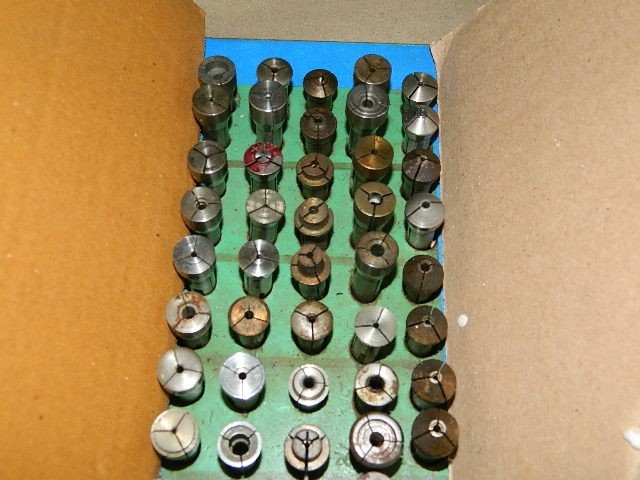 Watchmakers Lathe 10MM collets D Collets fits LEVIN Lathe 145 Pieces LOT – D