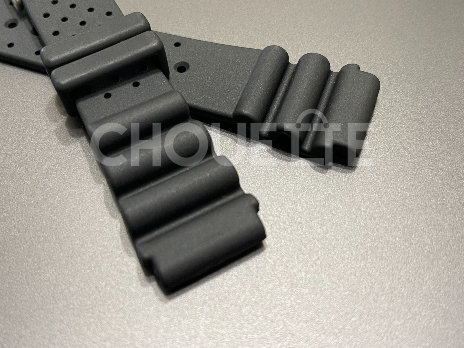 Citizen Promaster 20mm Black Rubber Watch Strap NY0040-09E, NY0081-10L with PINS