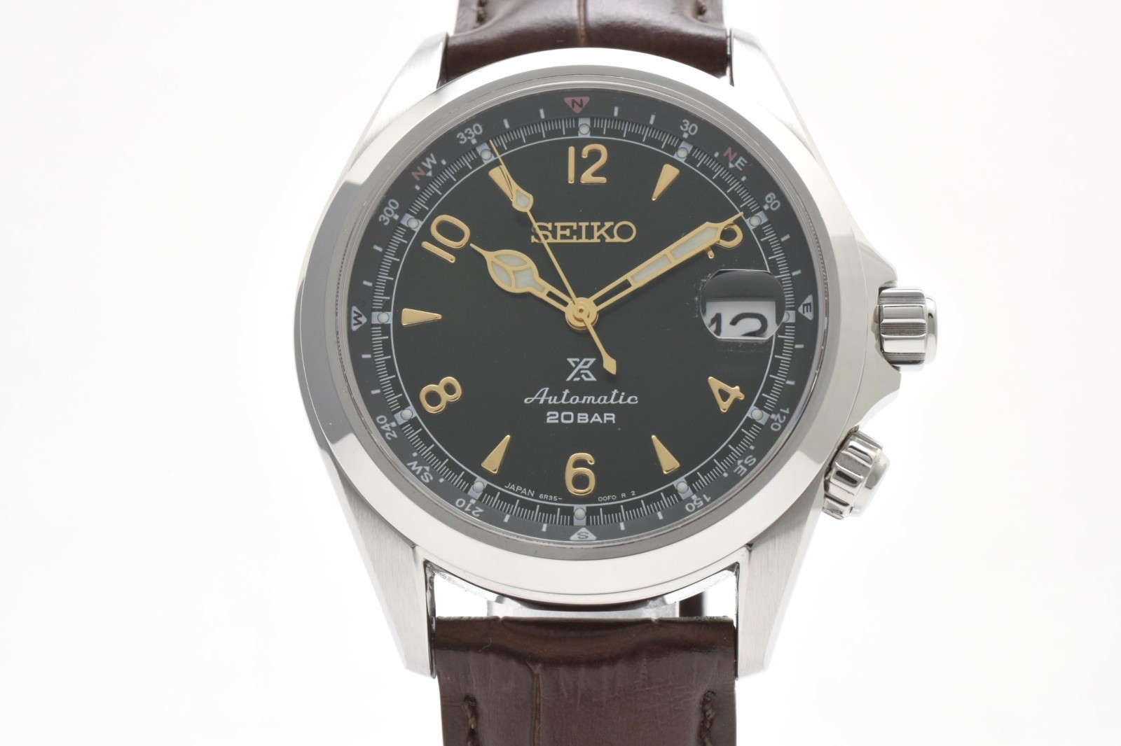 【Box】Seiko Prospex Alpinist SBDC091 6R35-00E0 Automatic Mens Watch Green #158