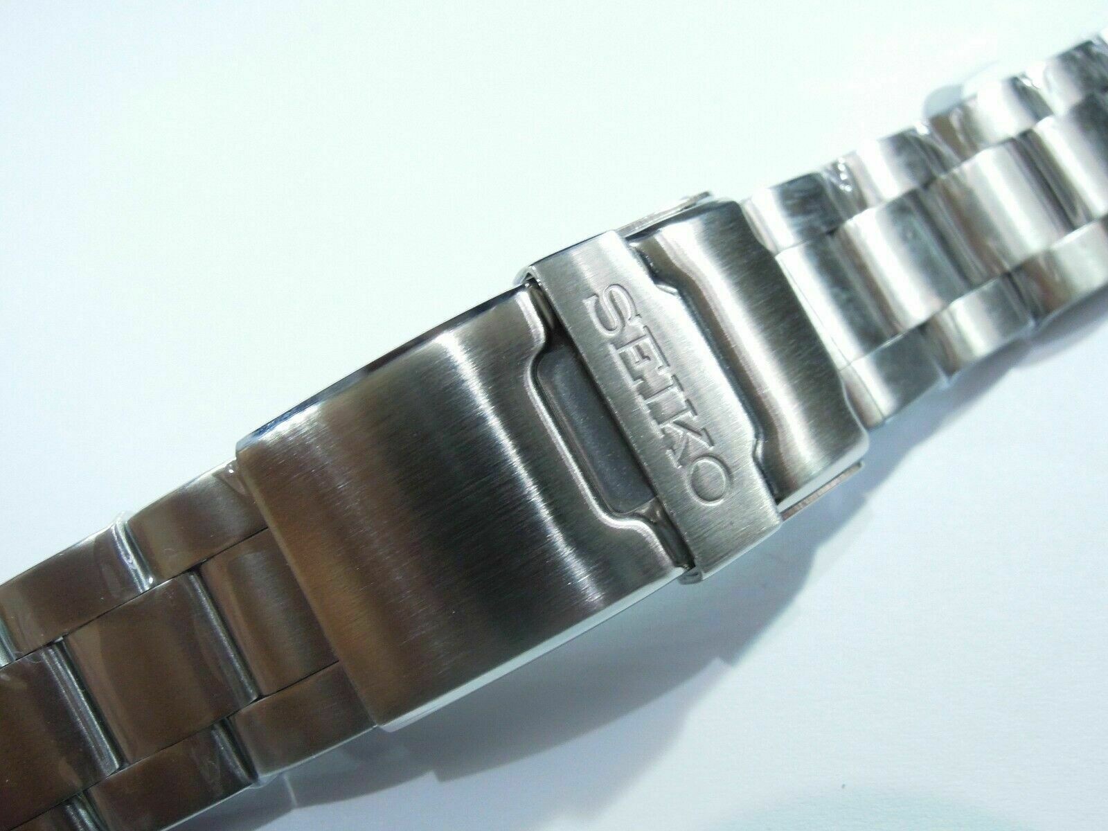 NEW 22MM STAINLESS OYSTER FOLDED BRACELET LARGE DIVERS 10BAR SKX031 (7S26-0040)