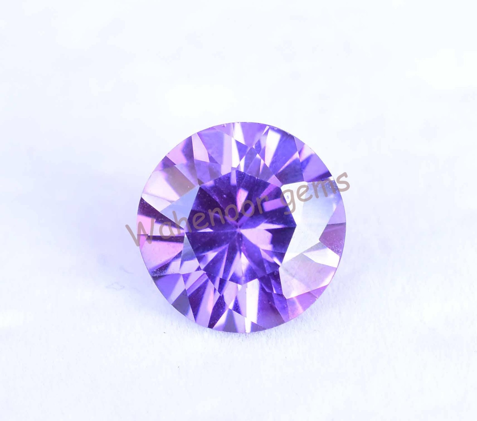 Natural 7.65 Ct Boysenberry Sapphire Round Master Shape AGL Certified Gemstone