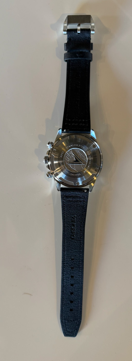BRAND NEW VINCERO Apex Limited Edition Purple Infrared Seiko VK64 Hybrid