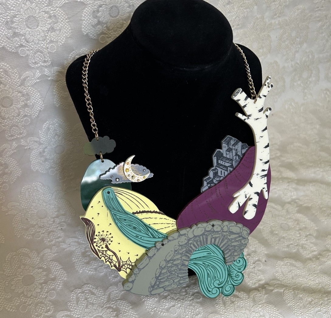 Tatty Devine Scenery Statement Necklace Limited Edition 17/50